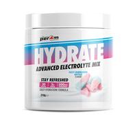 Per4m Hydrate Electrolyte Mix Powder | 500mg Cocomineral to Replenish Essential Electrolytes | Muscle Function, Cardiovascular Health, Neurological Support | 210g (Fizzy Bubblegum Bottle)