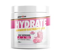 Per4m Hydrate Electrolyte Mix Powder | Contains 500mg Cocomineral | Replenish Essential Electrolytes | Aiding Muscle Function, Cardiovascular Health, Neurological Support 210g (Pink Lemonade)