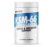 Per4m KSM-66 Ashwagandha | Stress Management and Hormone Balance | Supporting Overall Health and Wellness | 60 Capsules