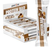 Per4m On-the-Go Protein Bar | High Protein, Low Sugar Bar with 20g Protein | Nutritional & Healthy Gym Snack Bar | Box of 12 x 62g (Box, Chocolate Peanut Butter)