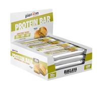 Per4m On-the-Go Protein Bar | High Protein, Low Sugar Bar with 20g Protein | Nutritional & Healthy Gym Snack Bar | Box of 12 x 62g (Box, Baklava)