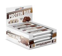 Per4m On-the-Go Protein Bar | High Protein, Low Sugar Bar with 20g Protein | Nutritional & Healthy Gym Snack Bar | Box of 12 x 62g (Box, Chocolate Brownie)