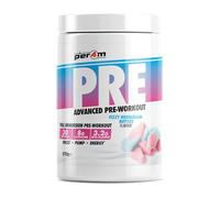 Per4m Pre Workout Powder 570g | Intense Pump, Sustained Energy and Mental Focus | with L-Citrulline, Beta Alanine & Caffeine with Added Hydration (Fizzy Bubblegum Bottle)