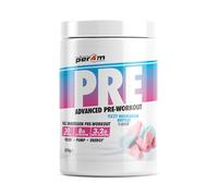 Per4m Pre Workout Powder | Intense Pump, Sustained Energy & Mental Focus | L-Citrulline, Beta Alanine & Caffeine & Added Hydration (570g, Fizzy Bubblegum Bottle)