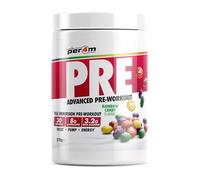 Per4m Pre Workout Powder | Intense Pump, Sustained Energy & Mental Focus | L-Citrulline, Beta Alanine & Caffeine & Added Hydration (Rainbow Candy)