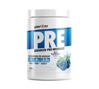 Per4m Pre Workout Powder | Intense Pump, Sustained Energy & Mental Focus | L-Citrulline, Beta Alanine & Caffeine & Added Hydration (570g, Blue Raspberry)