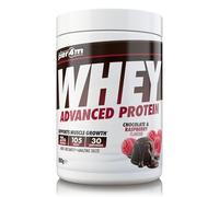 Per4m Protein Whey Powder | 30 Servings of High Protein Shake with Amino Acids | for Optimal Nutrition When Training | Low Sugar Gym Supplements (Chocolate & Raspberry, 900g)