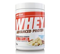 Per4m Protein Whey Powder | 30 Servings of High Protein Shake with Amino Acids | for Optimal Nutrition When Training | Low Sugar Gym Supplements (White Chocolate Hazelnut, 900g)