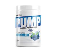 Per4m Pump Stim Free Pre Workout & Glycersize™ Powder | 10g L-Citrulline, 3g Taurine & 3000mg Glycersize for Pump, Hydration & Muscle Fullness | 30 Servings, 495g + 90g (585g, Blue Raspberry)