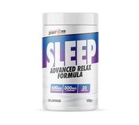 Per4m Sleep Advanced Relax Formula | Stress and Relaxation Support | 600mg Ashwagandha | 300mg L-Theanine, L-Tryprophan and Valerian Root | 30 Servings and 120 Capsules