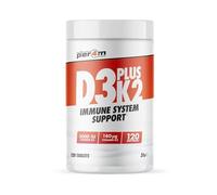 Per4m Vitamin D3 Plus K2 | Enhanced Absorption | Boosts Bone Health | Supports Immune System | 4 Month Supply | 120 Tablets