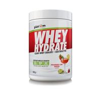 Per4m Whey Hydrate | 23g Whey Isolate & Aquamin Electrolytes | Muscle Growth & Hydration | Clear, Refreshing & Low in Sugar | 30 Serving (900g, Strawberry Lime Daquiri)