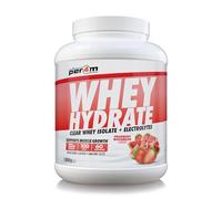 Per4m Whey Hydrate | 23g Whey Isolate & Aquamin Electrolytes | Muscle Growth & Hydration | Clear, Refreshing & Low in Sugar | 60 Serving (1.8kg, Strawberry Watermelon)