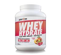 Per4m Whey Hydrate | 23g Whey Isolate & Aquamin Electrolytes | Muscle Growth & Hydration | Clear, Refreshing & Low in Sugar | 60 Serving (1.8kg, Raspberry Peach)