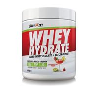 Per4m Whey Hydrate | 23g Whey Isolate & Aquamin Electrolytes | Muslce Growth & Hydration | Clear, Refreshing & Low in Sugar | 15 Serving (450g, Strawberry Lime Daquiri)