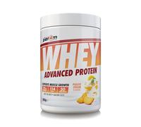 Per4m Whey Protein Powder | High Protein Shake for Muscle Growth & Recovery | Low Sugar Gym Supplement | Sports Nutrition Drink + Amino Acids (900g, Peachy Cream)