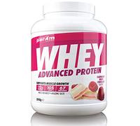 Per4m Protein Whey Powder | 67 Servings of High Protein Shake with Amino Acids | for Optimal Nutrition When Training | Low Sugar Gym Supplements (Raspberry White Chocolate, 2010g)