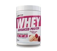 Per4m Whey Protein Powder | High Protein Shake for Muscle Growth & Recovery | Low Sugar Gym Supplement | Sports Nutrition Drink + Amino Acids (900g, Raspberry White Chocolate)