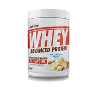 Per4m Whey Protein Powder | High Protein Shake for Muscle Growth & Recovery | Low Sugar Gym Supplement | Sports Nutrition Drink + Amino Acids (900g, White Chocolate Hazelnut)