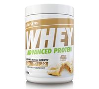 Per4m Whey Protein Powder | High Protein Shake for Muscle Growth & Recovery | Low Sugar Gym Supplement | Sports Nutrition Drink + Amino Acids (900g, Apple Strudel)
