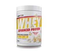 Per4m Whey Protein Powder | High Protein Shake for Muscle Growth & Recovery | Low Sugar Gym Supplement | Sports Nutrition Drink + Amino Acids (900g, Sweet & Salty Popcorn)