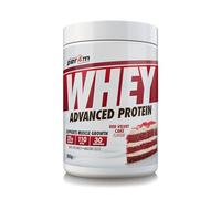 Per4m Whey Protein Powder | High Protein Shake for Muscle Growth & Recovery | Low Sugar Gym Supplement | Sports Nutrition Drink + Amino Acids (900g, Red Velvet Cake)