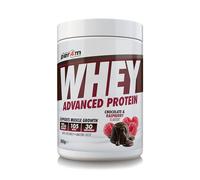 Per4m Whey Protein Powder | High Protein Shake for Muscle Growth & Recovery | Low Sugar Gym Supplement | Sports Nutrition Drink + Amino Acids (900g, Chocolate & Raspberry)