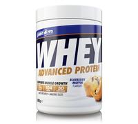 Per4m Protein Whey Powder | 30 Servings of High Protein Shake with Amino Acids | for Optimal Nutrition When Training | Low Sugar Gym Supplements (Blueberry Muffin, 900g)