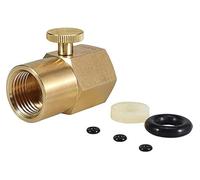 PERA Household Soda Bottle Soda Water Cylinder CO2 Refill Connector Adapter Accessories,Soda CO2 Adapter CGA320 to TR21.4