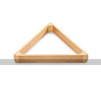Peradon 15 Ball Pool/Snooker Triangle - Oak - for 2 inch balls
