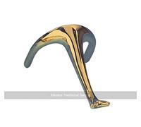 Peradon Brass Swan Rest with 60 inch wooden shaft