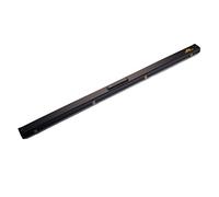 Peradon CLUBMAN Black 1 Piece Snooker Pool Cue Case - Holds 2 Cues