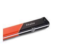 Peradon Halo 3/4 Jointed Snooker Cue Case - Black and Orange Stripe