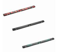 Peradon HALO PLUS EXTRA WIDE CASE FOR 1 PIECE CUE (S2594)** (BLACK & RED)