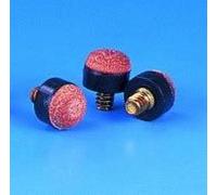 Peradon screw in snooker / pool cue tips - 5 x 13mm