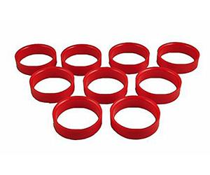 PERADON SET OF 9 PLASTIC BAR BILLIARD TABLE RINGS S4686##**