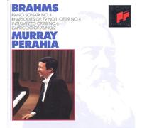 PERAHIA MURRAY (piano) - Brahms: Piano Sonata No.3 / Rhapsodies / Intermezzo