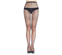 PERAMBRY Women's Fishnet Tights High Waist Fishnet Tights Black Fishnet Stockings Mesh Fishnet, Black-5041, One size