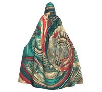 perangg Not All Who Wander Are Lost Unisex Cloak Hooded Cape For Halloween Cosplay, Adult Witch Robe, Vampire Party Costume
