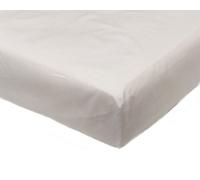 Percale 2ft 6" Fitted Bunk Bed Sheet Childrens Caravan Boat Motor Home Polycotton Bedding (White)