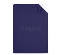 Percale Easy Care Polycotton Bunk Bed Fitted Sheet 2ft 6" (76cmx190cm) Perfect for Camp Kids Bunk Beds/RVs/Guest Beds/Caravan Campervan/Small Single Bed (Navy)