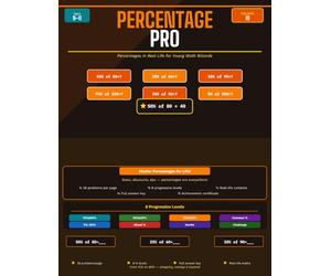 Percentage Pro: Percentages in Real Life for Young Math Wizards - Daily Practice Workbook for Kids Ages 9-11, Grades 4-6 (Math Wizards Series, Vol. ... | 36 Problems Per Page | Real-Life Contexts,