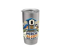 Perch Alert Ready Backyard Birdwatching Feeder Camera Stainless Steel Insulated Tumbler