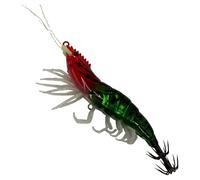 Perch Baits | Realistic Soft Shrimp with High Brightness and Luminescent Effect, Artificial Bait Kit for Perch, for Lovers in , Lake, Sea and Trout