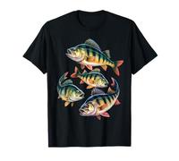 Perch Fishing Gift Angler Present Perch T-Shirt