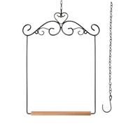 Perch for - Rustic Cage Stand 18 cm, Branch for Training Weather-Resistant, Natural Rest for Parrots, Aviary Accessory for Indoor | Su