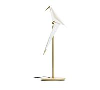 Perch Light Table Lamp Brass/ White