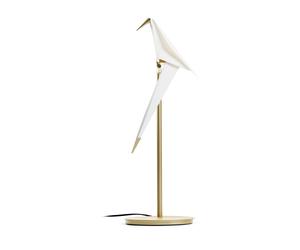 Perch Light Table Lamp Brass/ White