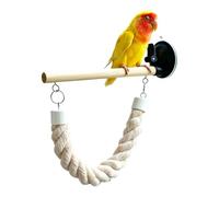 Perch Suction Cup Swing Rest Training Birds on Glass | Entertaining Perch for Parakeet Home Auto Outdoor Parakeet Parakeet Parakeet Cockatiel