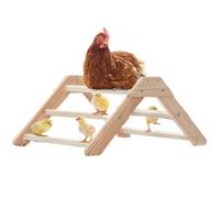 Perch Toys Perch Non-Slip Wood Rest for Pets Chickens Parrots Hamsters
